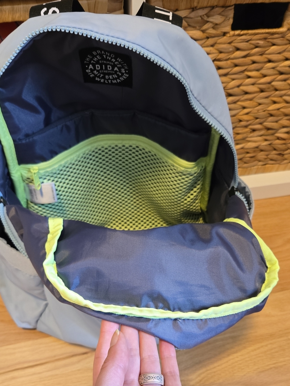 Blue Adidas Backpack - Picture 3 of 7